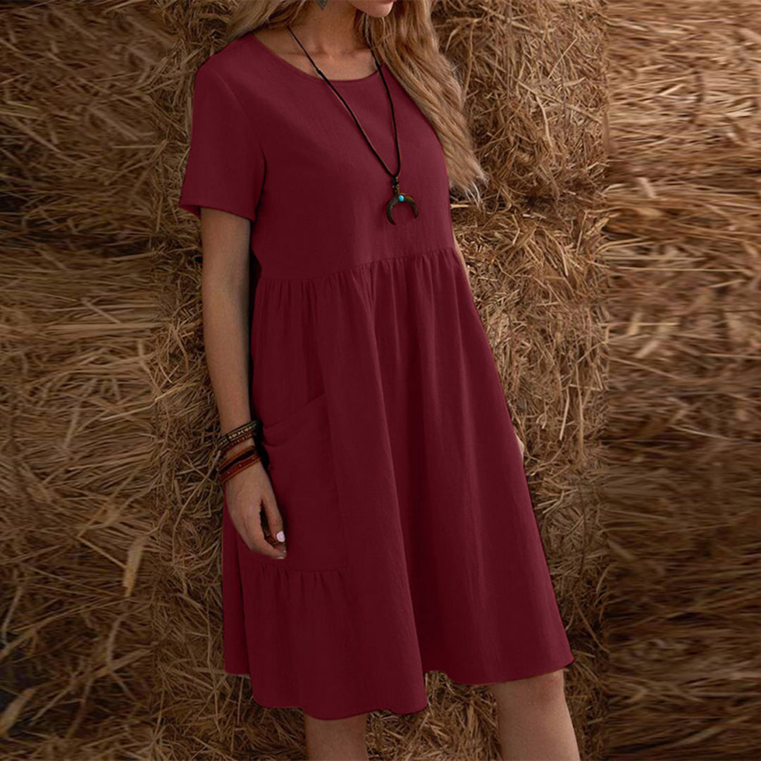 Impresionante Vestido Casual de Verano DEARBHLA para un look veraniego con estilo