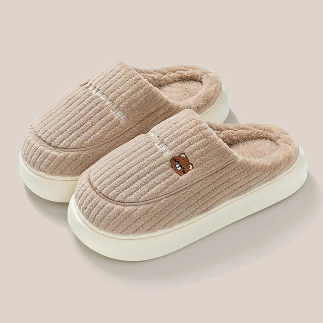 Trisha - Pantuflas de lujo para mujer con excelentes suelas blandas para el máximo confort