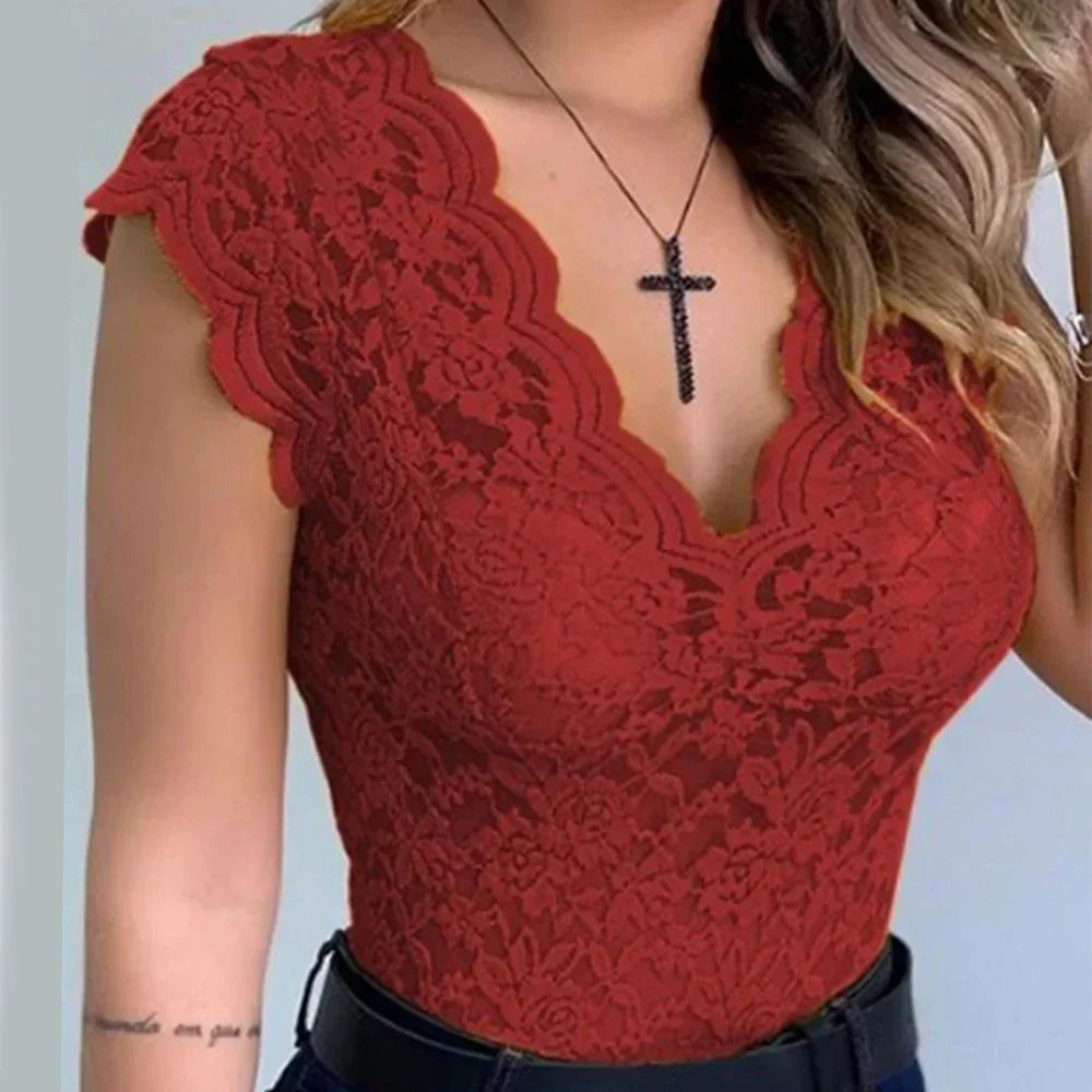 Esme - Elegante blusa sin mangas de corte entallado para mujer