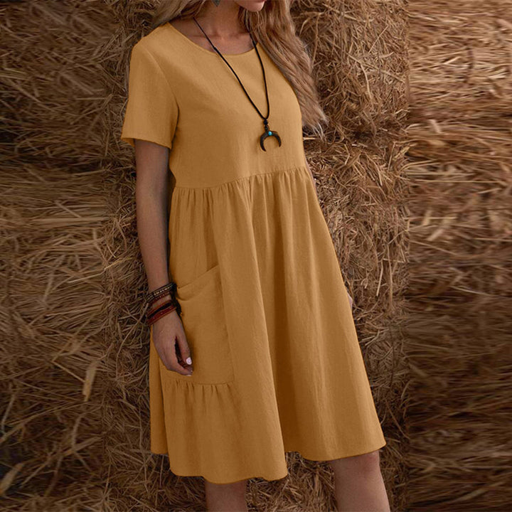 Impresionante Vestido Casual de Verano DEARBHLA para un look veraniego con estilo