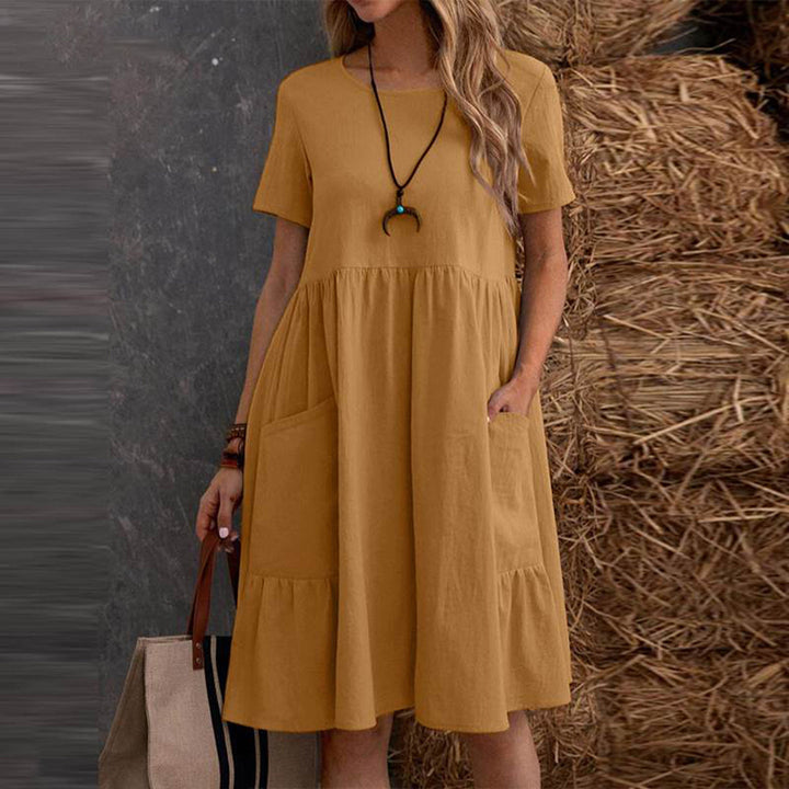 Impresionante Vestido Casual de Verano DEARBHLA para un look veraniego con estilo
