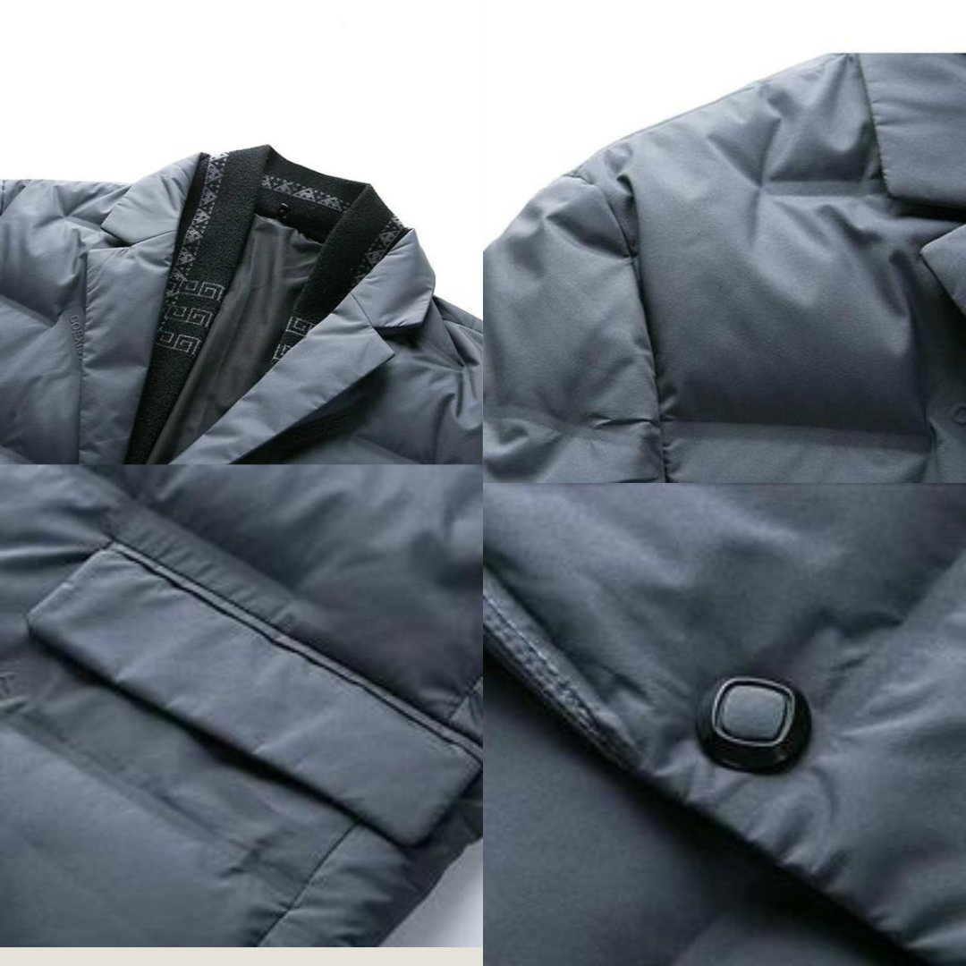 Renato™ - Chaqueta Acolchada Elegante de Plumón