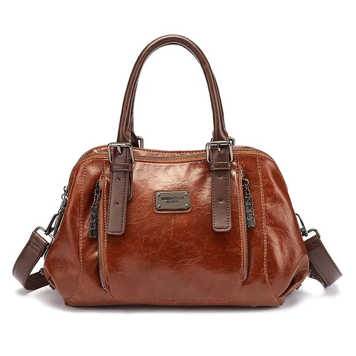 Isabel™ - Bolso de Mano en Cuero Premium
