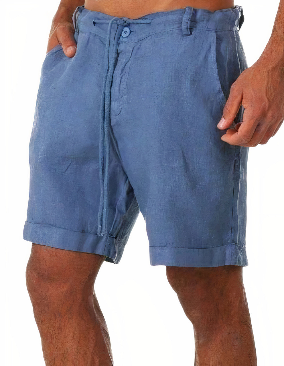 Pantalones cortos de verano de lino ligeros y vaporosos - Timon
