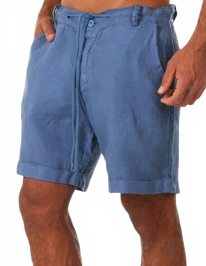Pantalones cortos de verano de lino ligeros y vaporosos - Timon