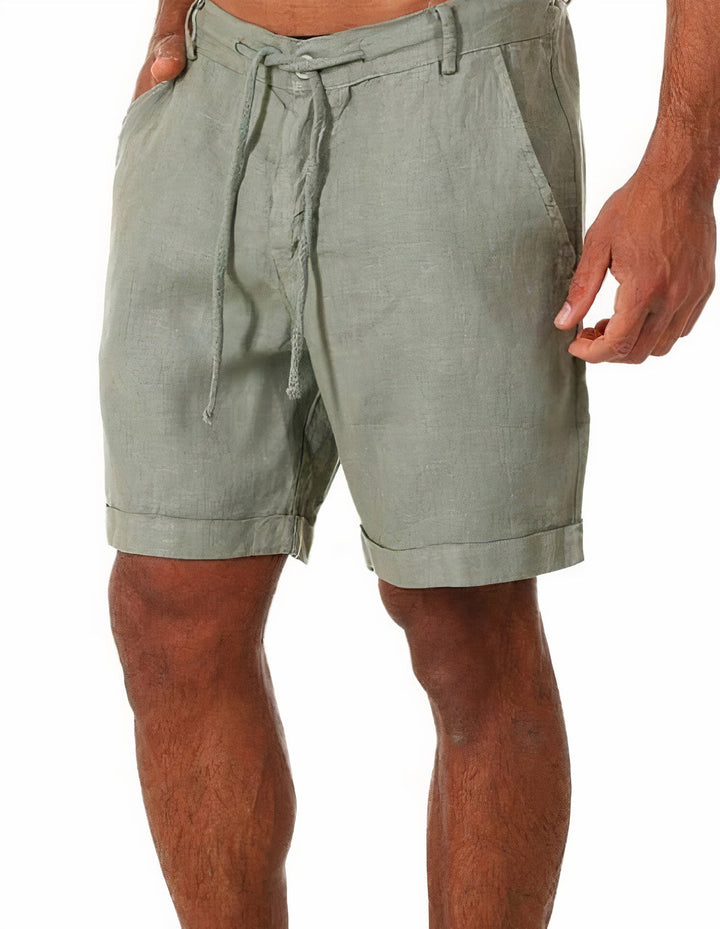 Pantalones cortos de verano de lino ligeros y vaporosos - Timon