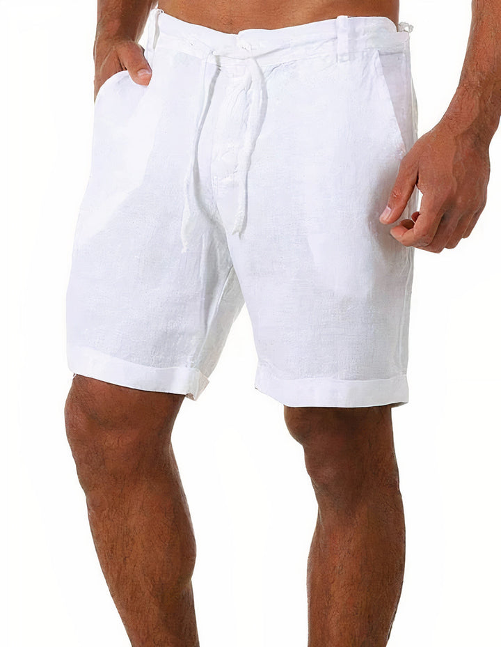 Pantalones cortos de verano de lino ligeros y vaporosos - Timon
