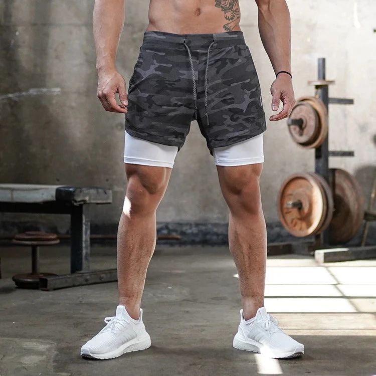 Pantalones cortos de entrenamiento de verano elásticos, ligeros y cómodos - Hille