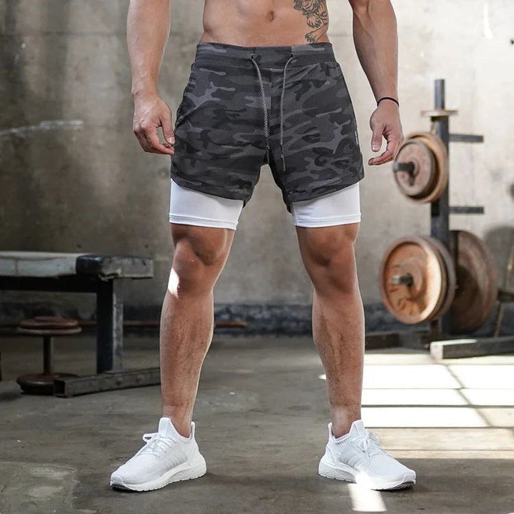 Pantalones cortos de entrenamiento de verano elásticos, ligeros y cómodos - Hille