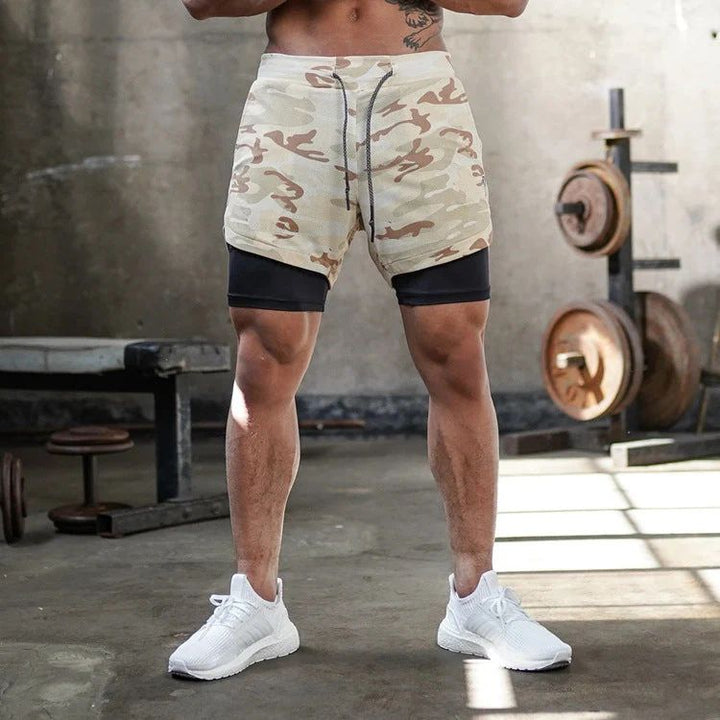 Pantalones cortos de entrenamiento de verano elásticos, ligeros y cómodos - Hille