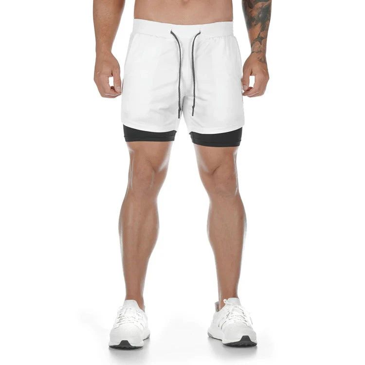 Pantalones cortos de entrenamiento de verano elásticos, ligeros y cómodos - Hille