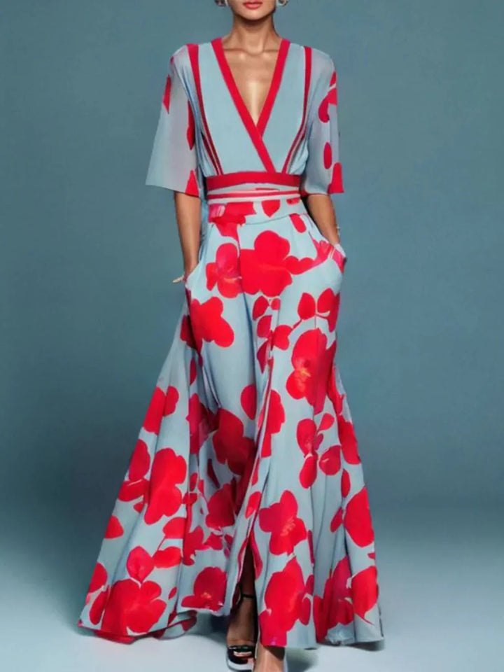Alicia™ - Vestido Elegante con Mangas de Algodón