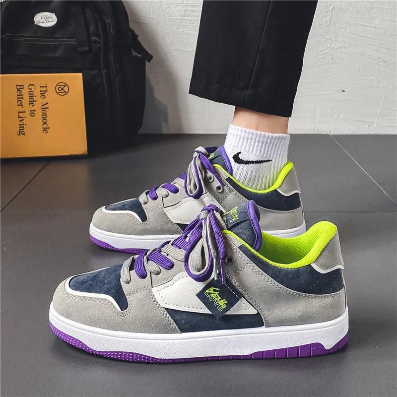 Elegantes zapatillas de skate con cordones distintivos - Ryler