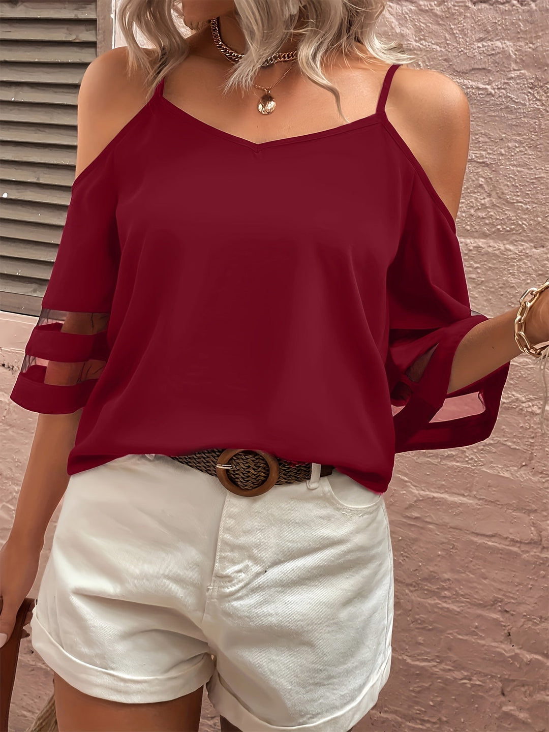 Simone - Blusa de verano elegante y cómoda para mujer