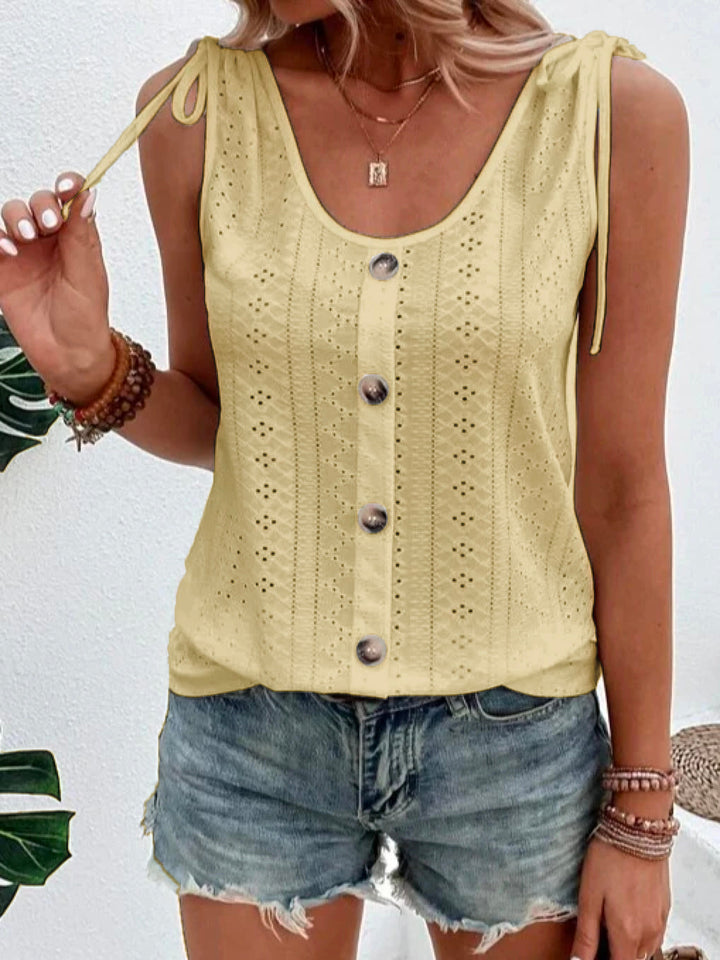 Erica - Camiseta de tirantes femenina amplia y elegante para una comodidad óptima