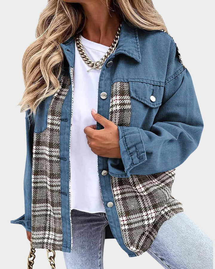 Lina - Elegante chaqueta vaquera para mujer este otoño