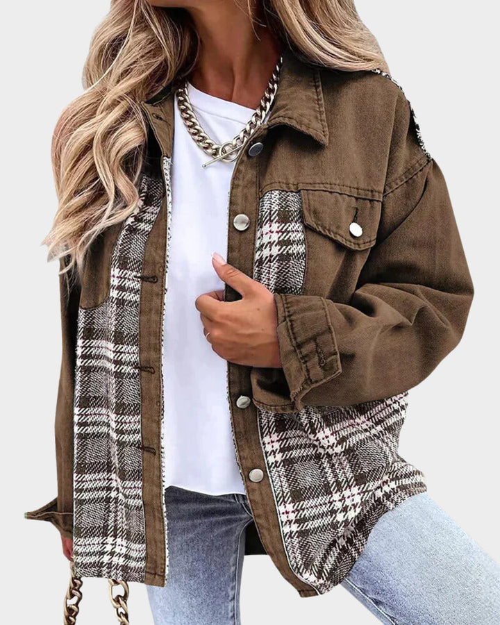Lina - Elegante chaqueta vaquera para mujer este otoño
