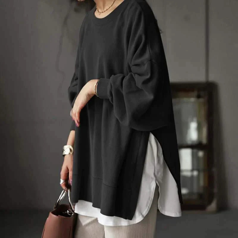 Kalilah - Elegante jersey oversize para una comodidad sin esfuerzo