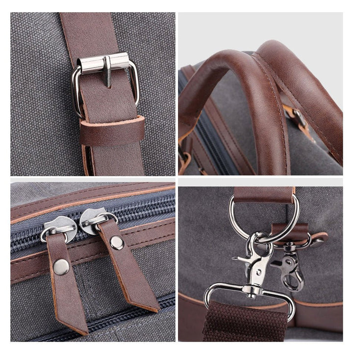 Darius - Bolsa Boston de lujo para el hombre moderno