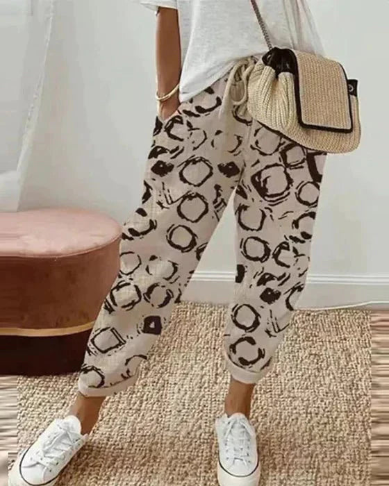 Emanuelle - Pantalones informales para mujer, elegantes y cómodos