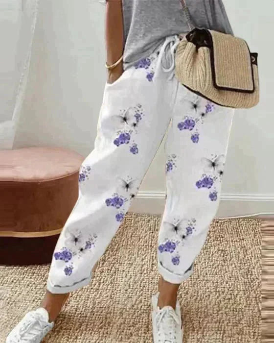 Emanuelle - Pantalones informales para mujer, elegantes y cómodos