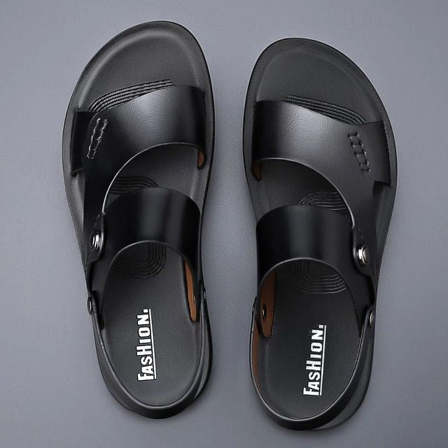 Elegantes y cómodas sandalias de verano de piel sintética - Christo