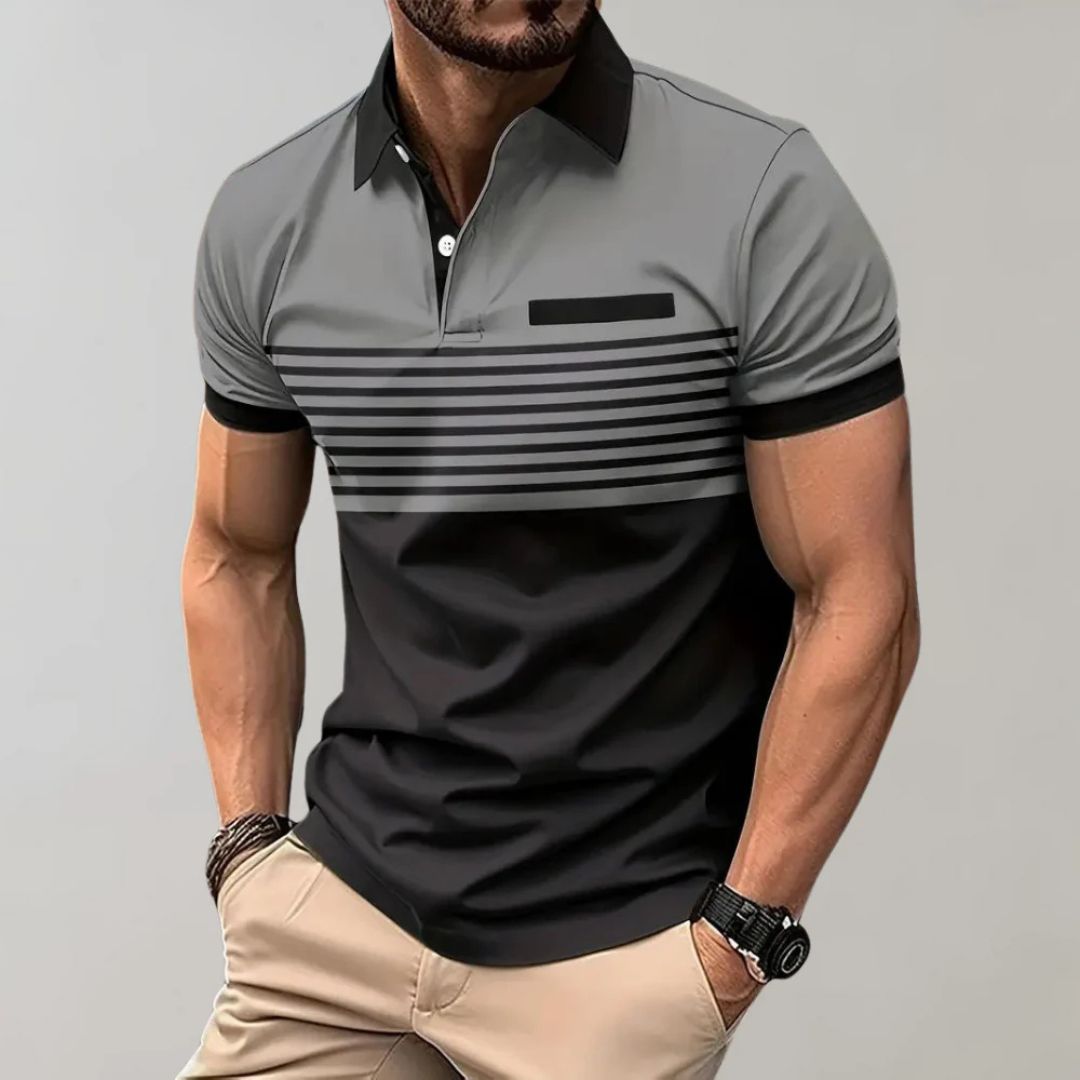 Imprescindible del verano: Polo de rayas casual y elegante - Harke