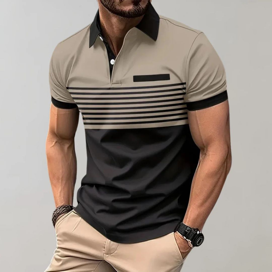 Imprescindible del verano: Polo de rayas casual y elegante - Harke