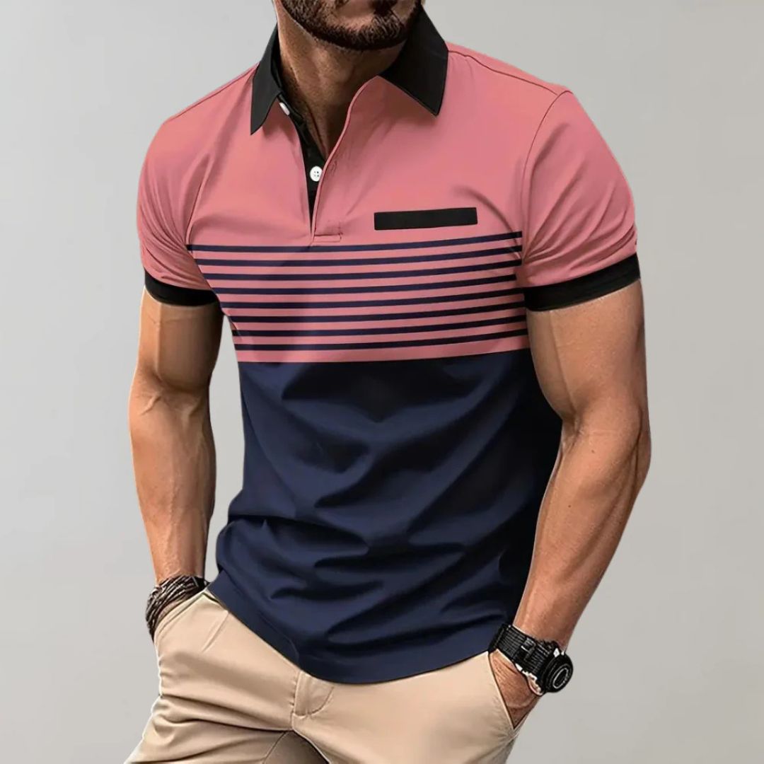 Imprescindible del verano: Polo de rayas casual y elegante - Harke