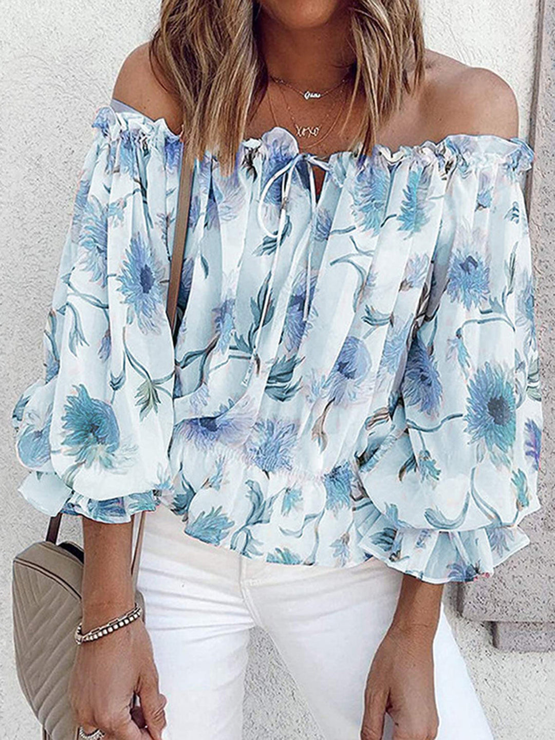 Mila - Elegante y cómoda blusa de verano para mujer