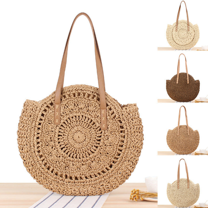 Chelsea - Elegante bolso de paja hecho a mano para mujer