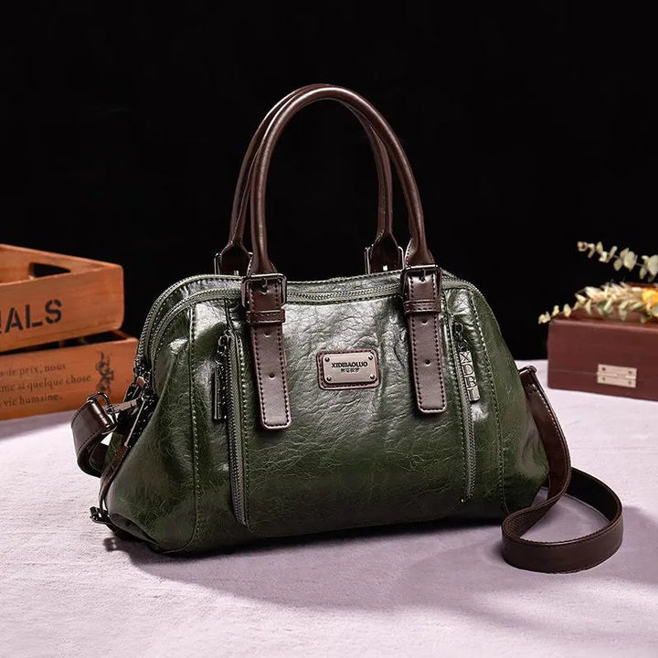 Isabel™ - Bolso de Mano en Cuero Premium