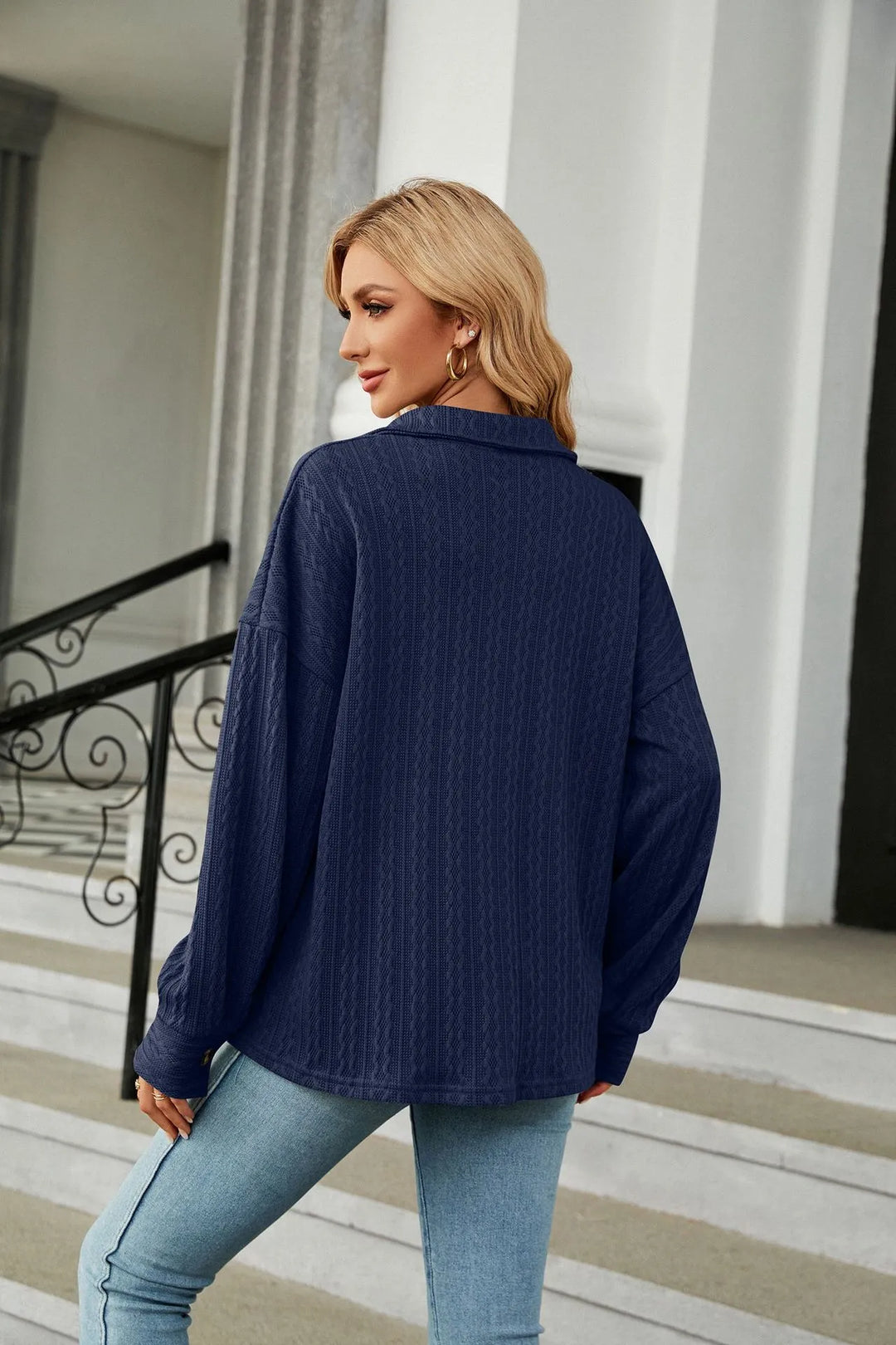 Marian - Elegante y cómoda blusa de verano con estampado de moda para mujer