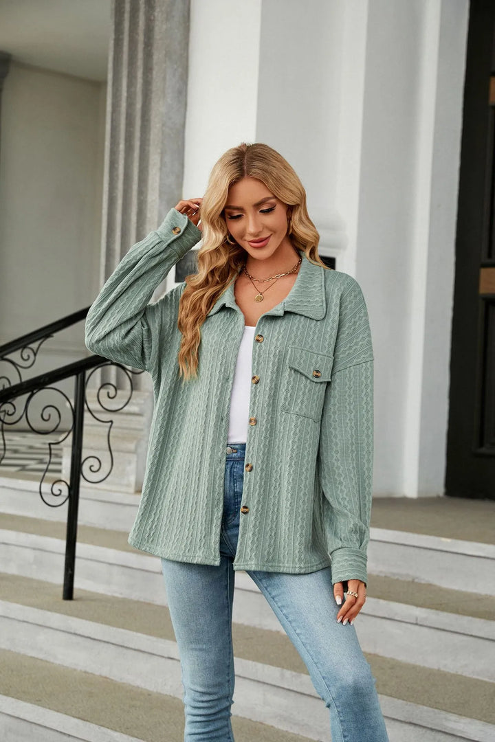 Marian - Elegante y cómoda blusa de verano con estampado de moda para mujer