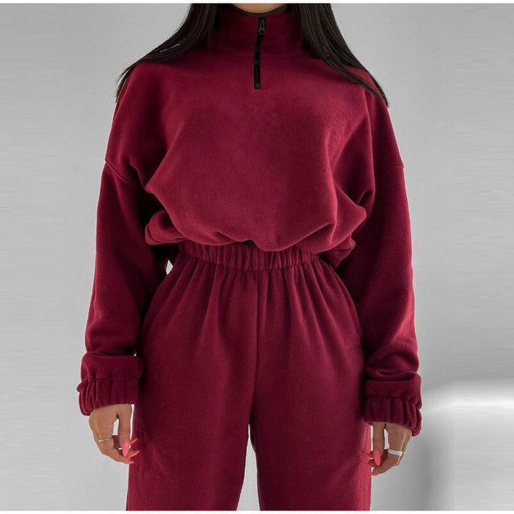 Rosie - Traje de jogging rojo de moda para mujer