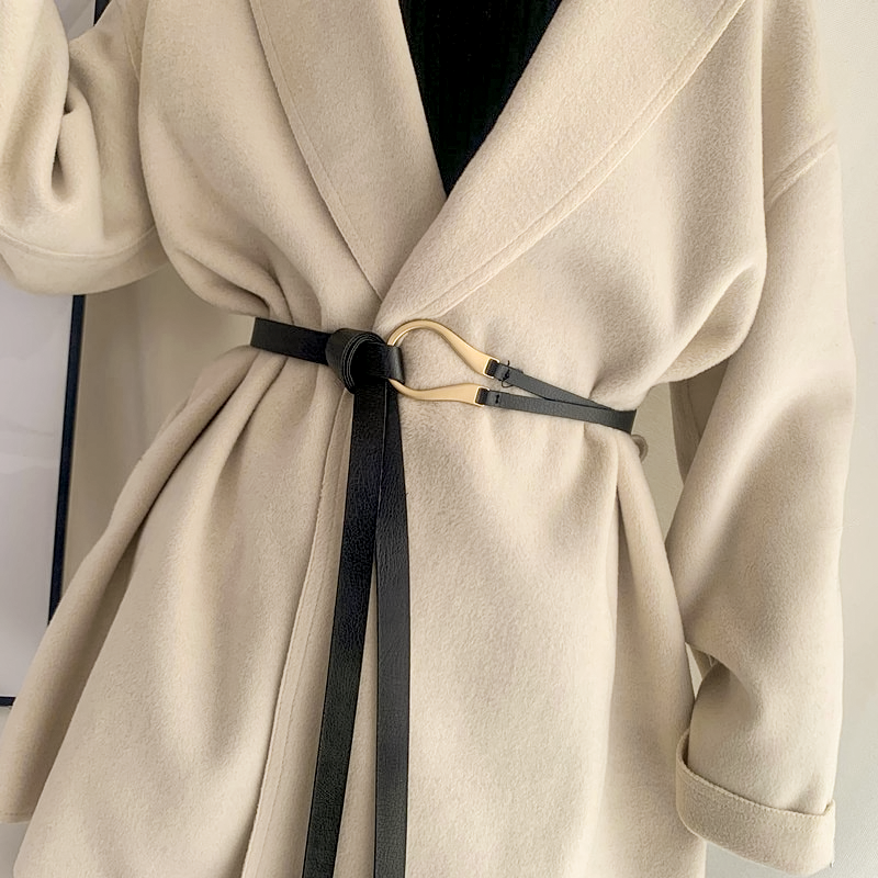 Sophie - Elegante y detallado cinturón de piel para mujer