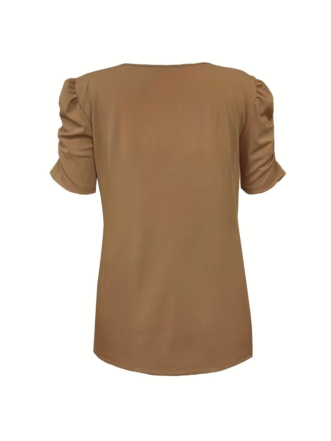 Rica - Elegante camisa con cuello de pico para mujer