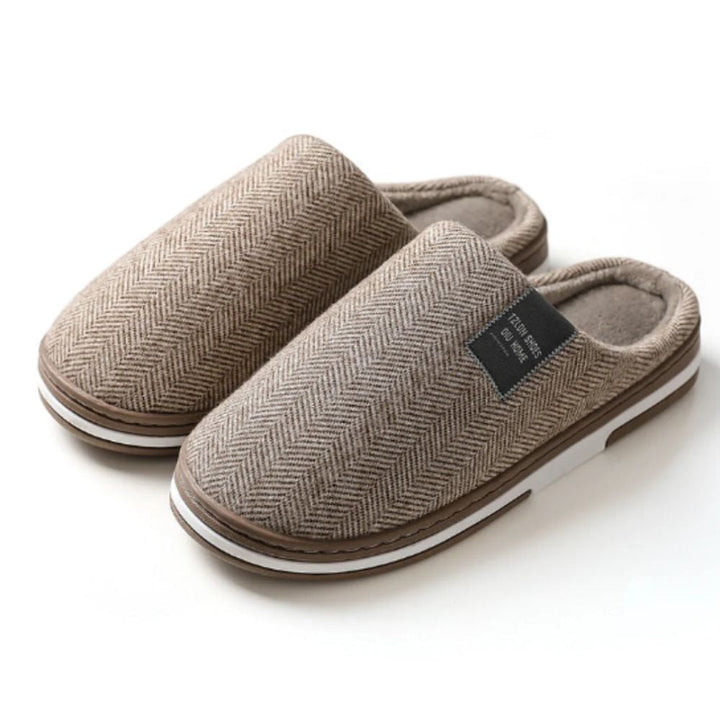 Elegantes zapatillas de casa para hombre - Ager
