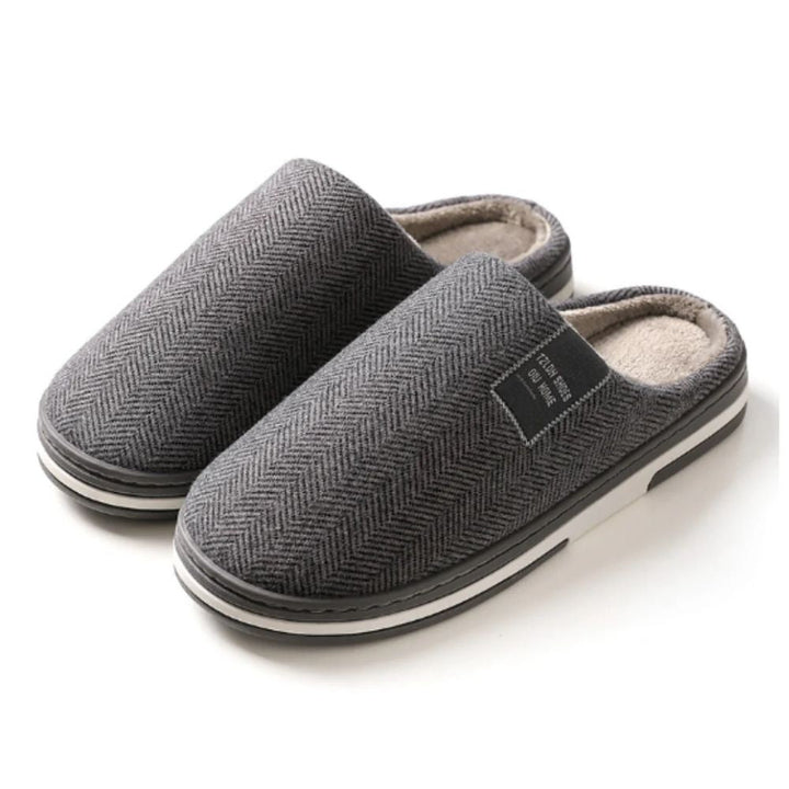 Elegantes zapatillas de casa para hombre - Ager