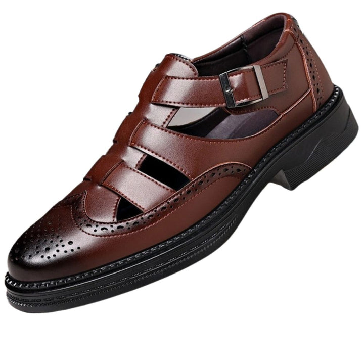 Elegantes sandalias de piel para hombre en verano - Rien