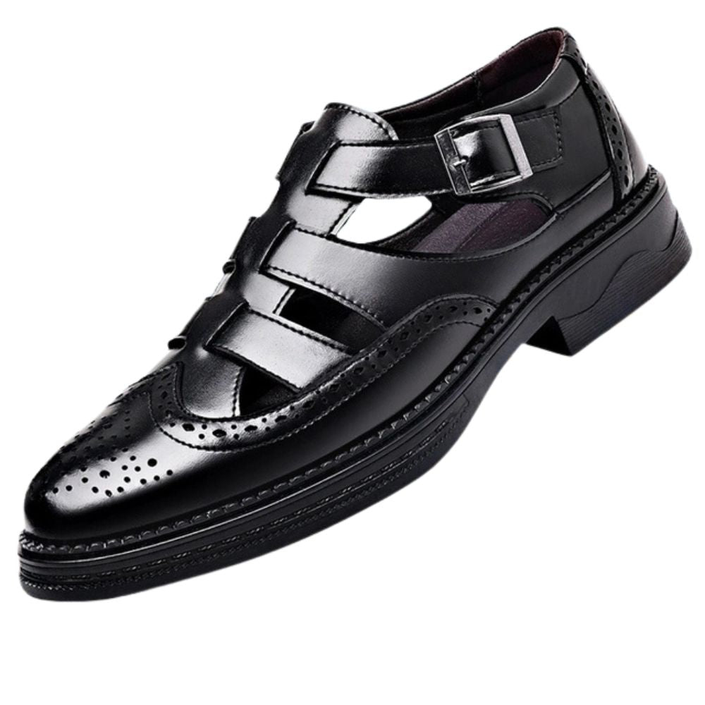 Elegantes sandalias de piel para hombre en verano - Rien