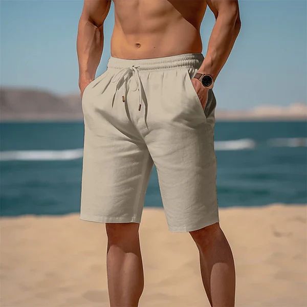 Elegantes shorts de lino para un look veraniego - Rocco