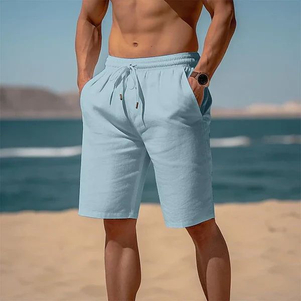 Elegantes shorts de lino para un look veraniego - Rocco