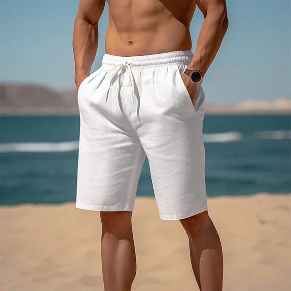 Elegantes shorts de lino para un look veraniego - Rocco