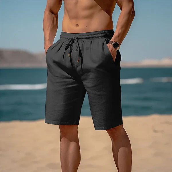 Elegantes shorts de lino para un look veraniego - Rocco
