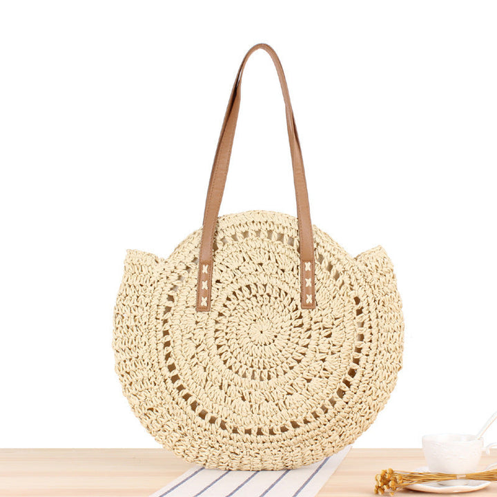 Chelsea - Elegante bolso de paja hecho a mano para mujer