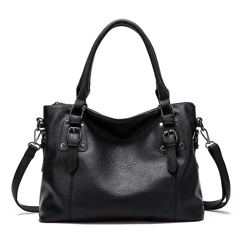 Irene™ - Bolsa de Hombro en Cuero Premium