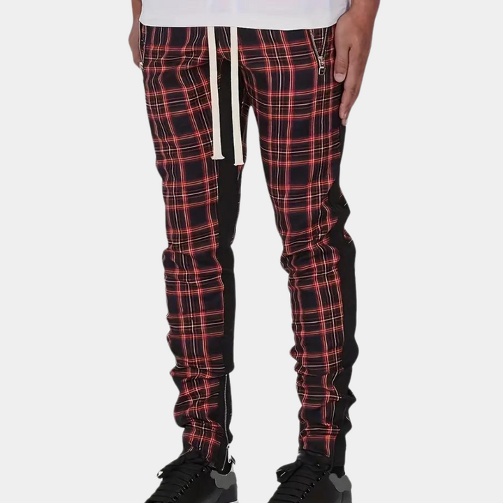 ALOIS - Elegantes pantalones clásicos de hombre a cuadros para un look atemporal