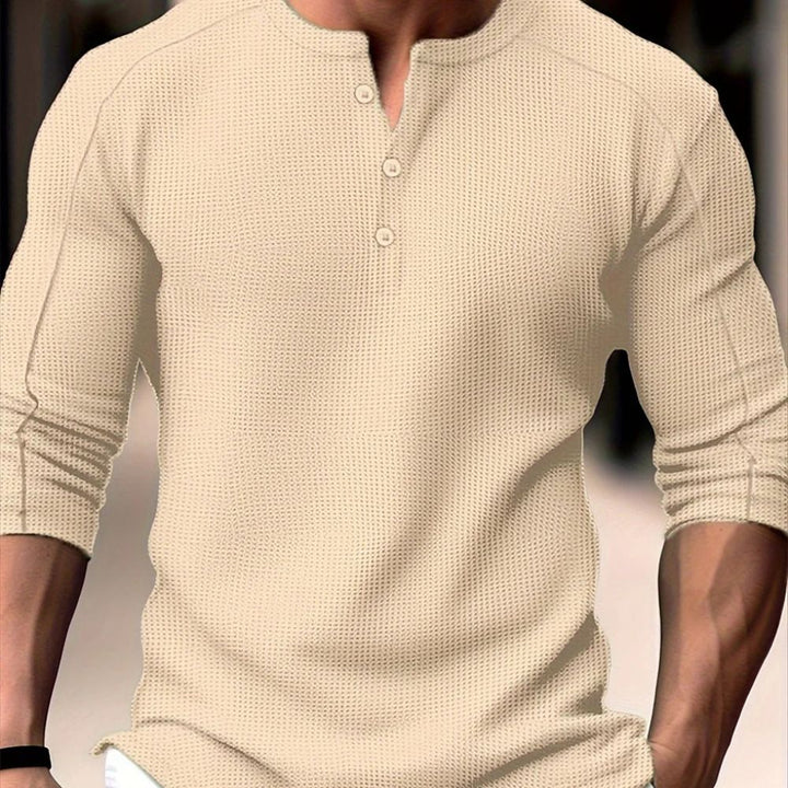 Elegante camisa de verano de punto para hombre - Harko