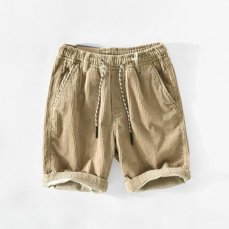 Elegantes shorts de algodón acanalado para un look fresco de verano - Rez